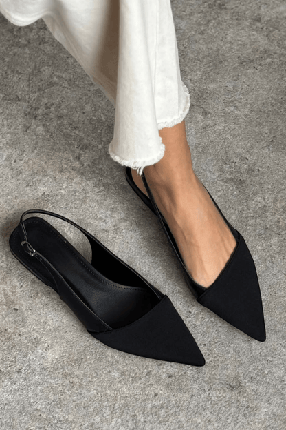 Minimalist Pointy Slingback Flats